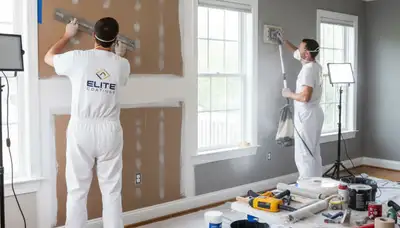 Professional drywall repair and wall restoration in Salt Lake City UT home interior