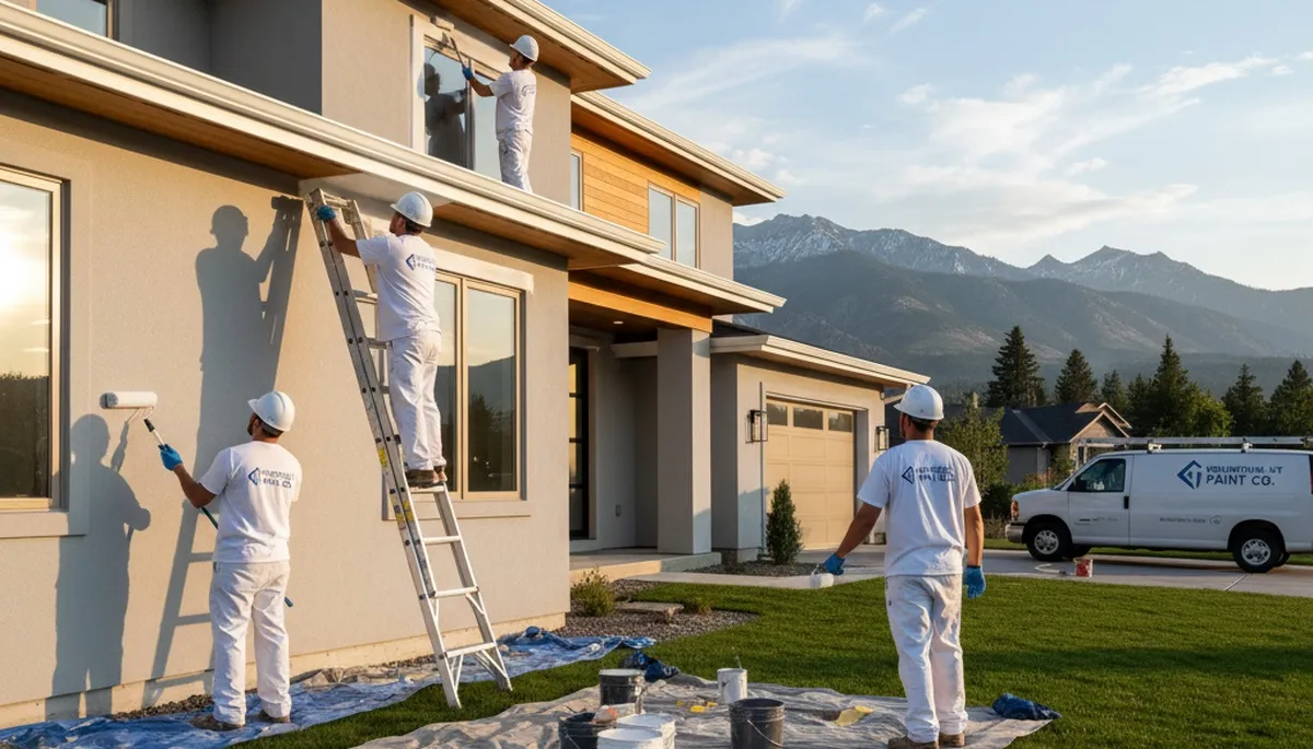 Professional house painters in Salt Lake City UT providing expert residential exterior painting services