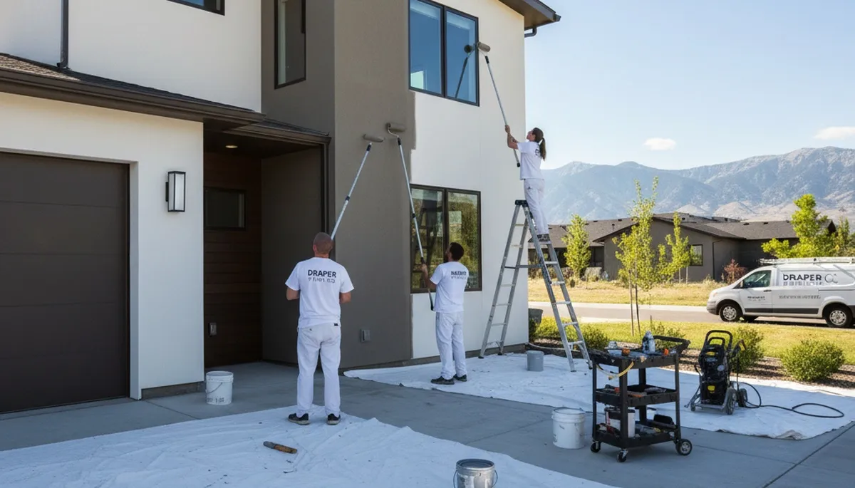 House painting service in Salt Lake City, UT for residential interior and exterior painting projects