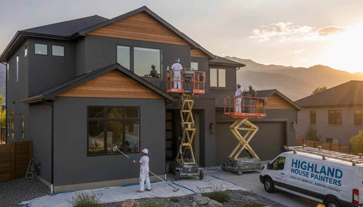 House painting services in Salt Lake City, UT for interior and exterior home painting projects