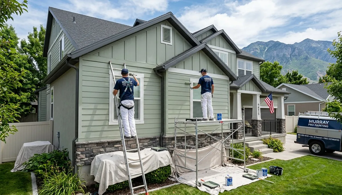 Professional exterior house painting service in Salt Lake City, UT