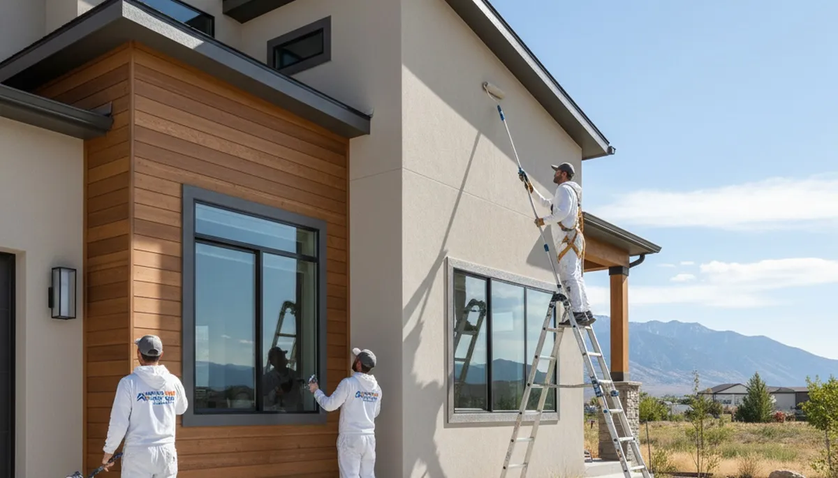 House painters serving Salt Lake City, UT for interior and exterior residential painting services
