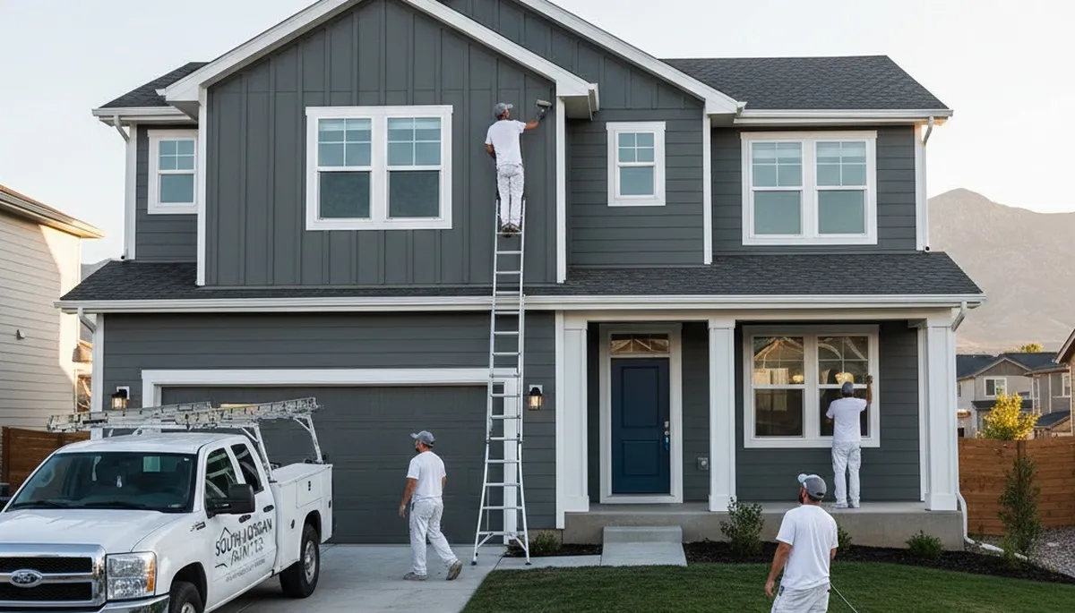 Professional house painters in Salt Lake City, UT providing interior and exterior painting services