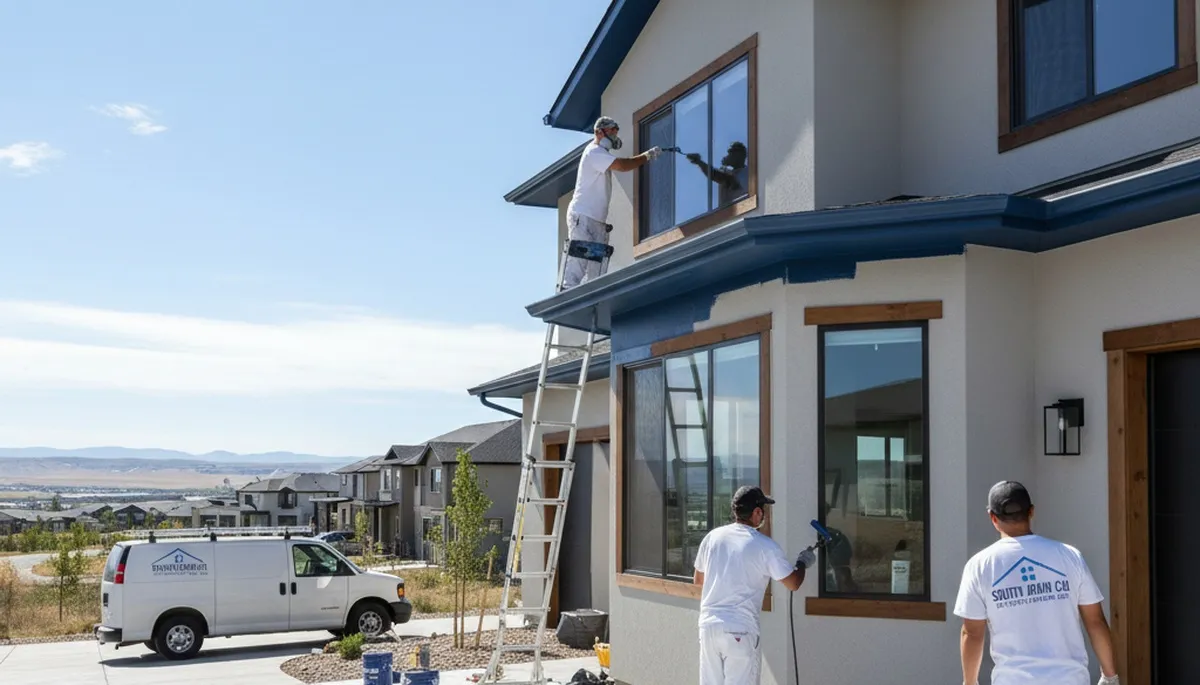 House painting service in Salt Lake City, UT for residential interior and exterior painting projects