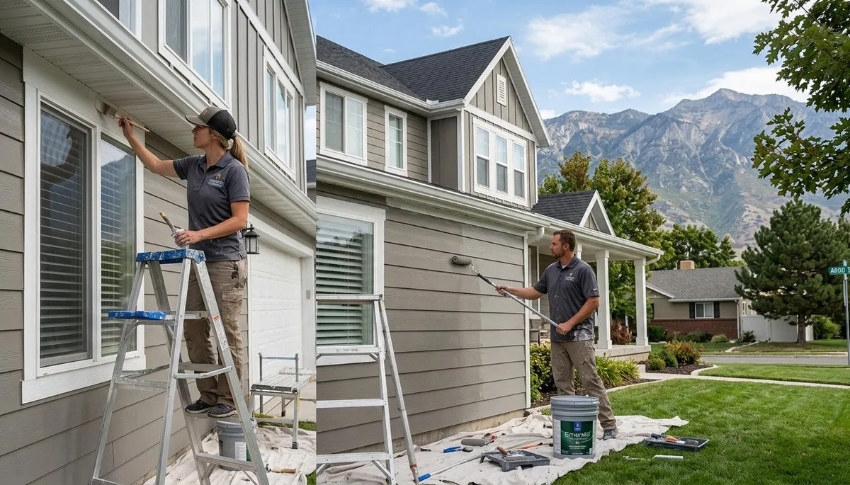 Professional house painting service in Salt Lake City UT by expert residential painters